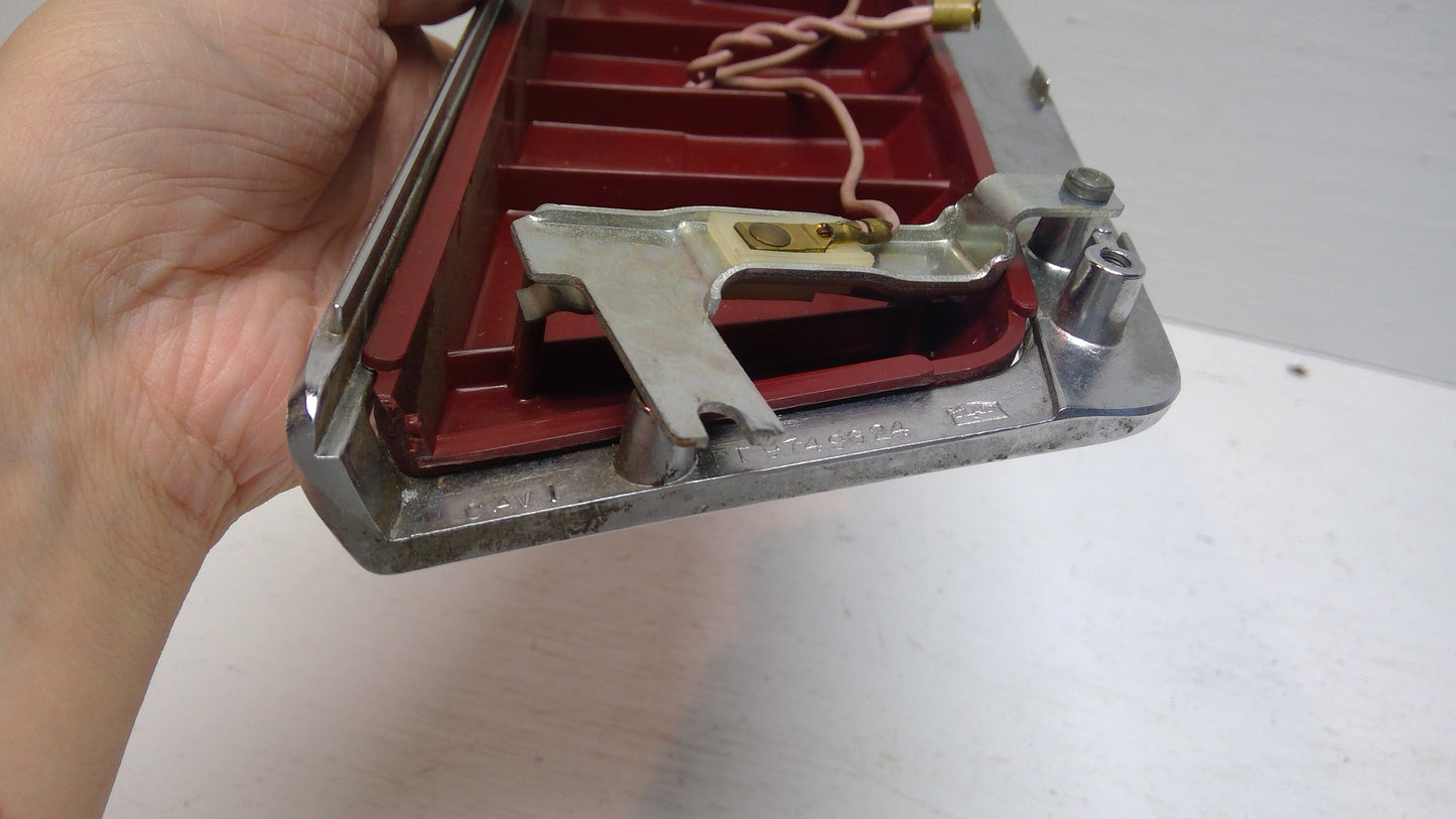 1969-70 Buick Wheel Horn Red