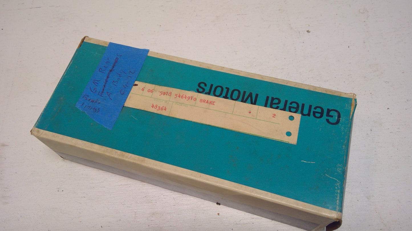 1964-72 GM A-Body Brake Linings