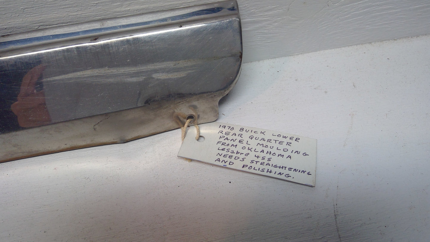 1970 Buick Lesabre Driver Side Rear Molding
