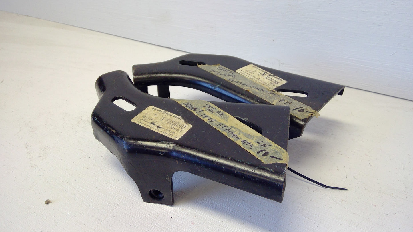 1968-69 Buick Skylark Front Bumper Brackets