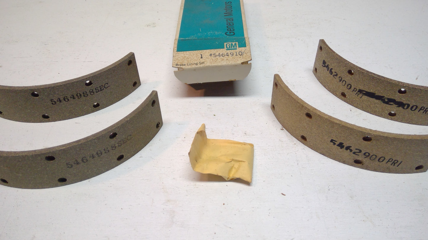 1964-72 GM A-Body Brake Linings