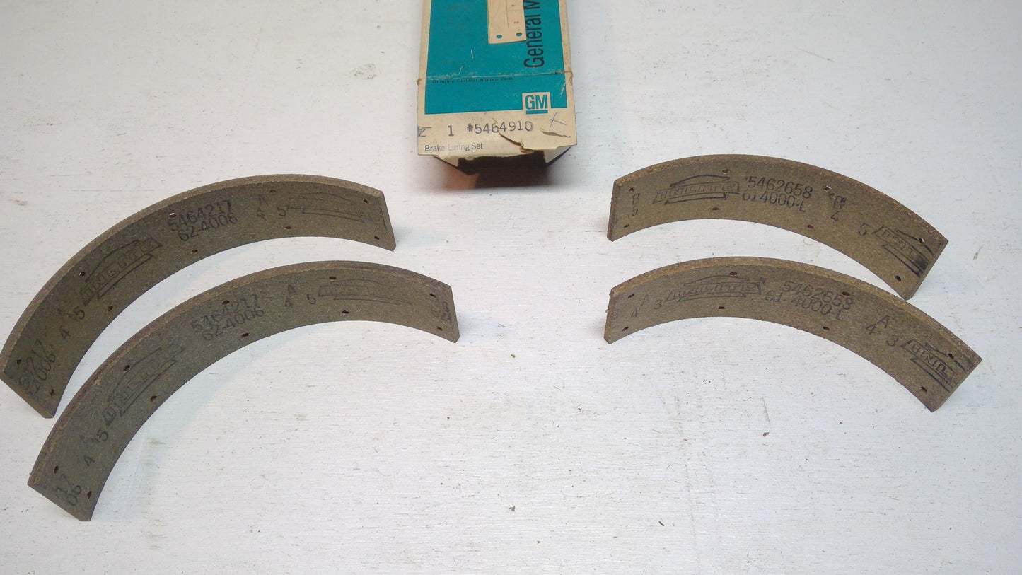 1964-72 GM A-Body Brake Linings