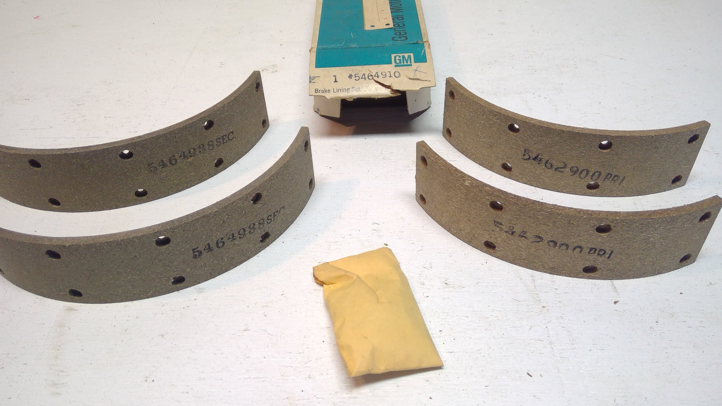 1964-72 GM A-Body Brake Linings