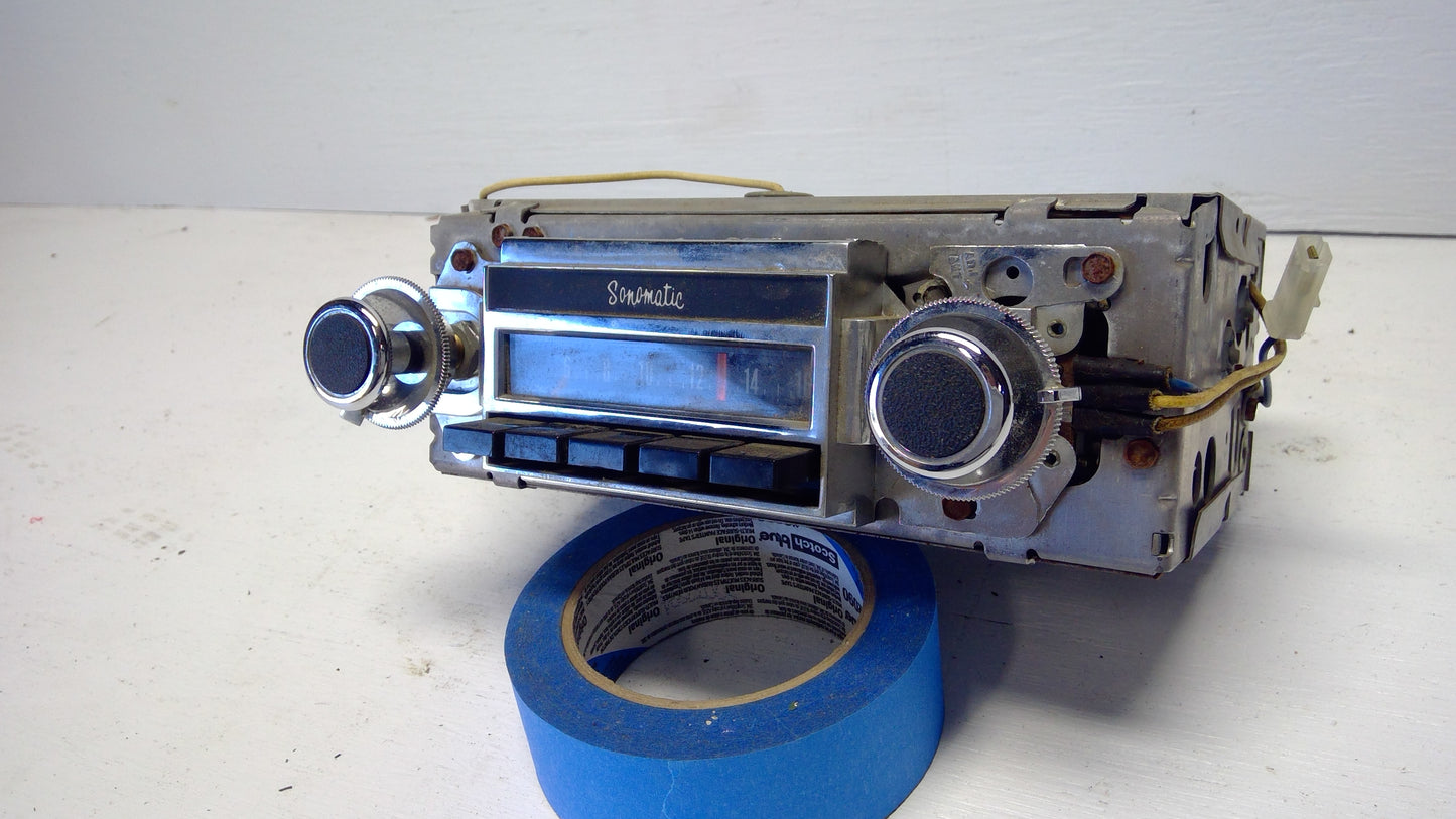 1970 Buick Wildcat Stereo