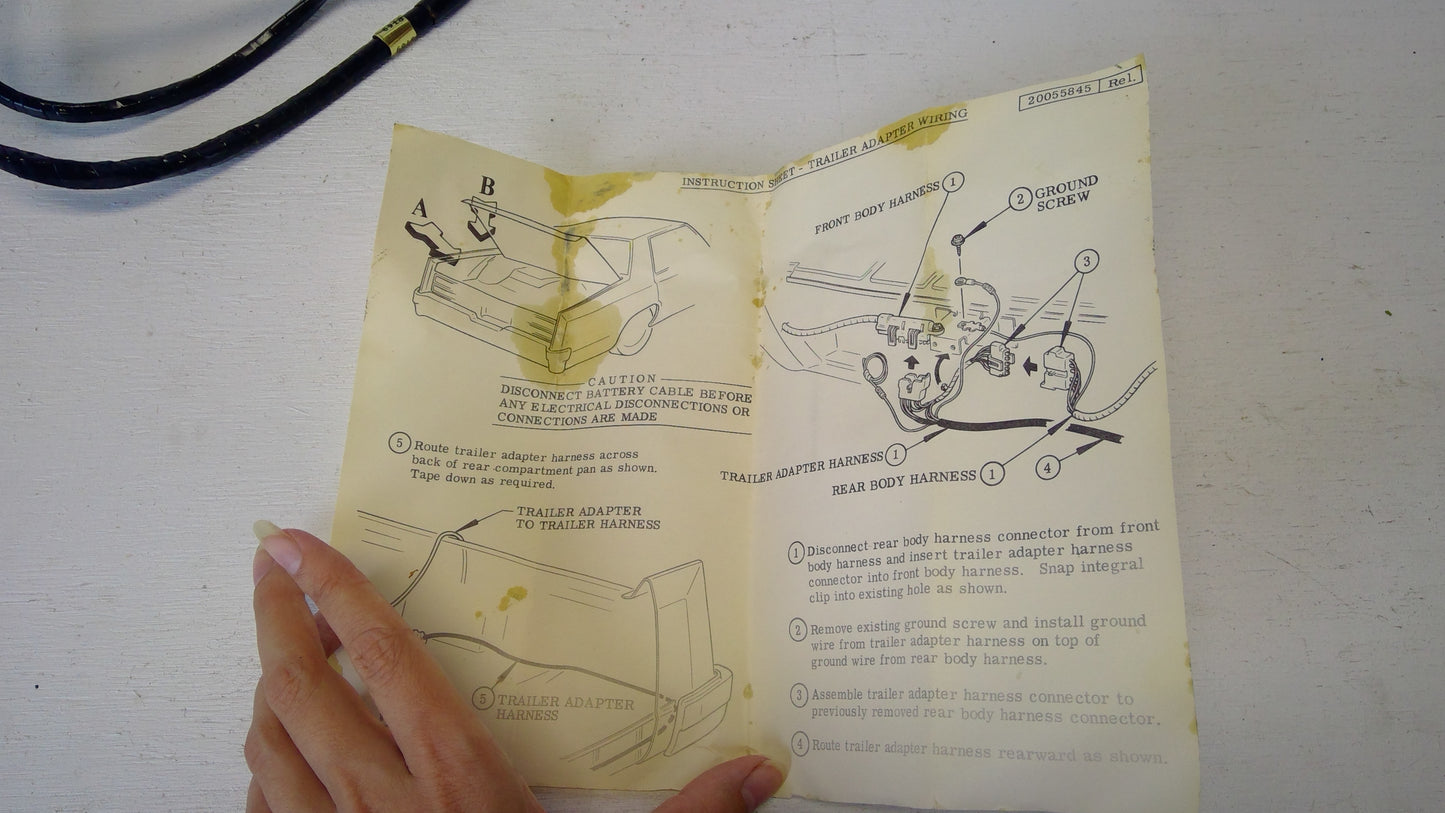 GM Trailer Harness Wiring Unopened*