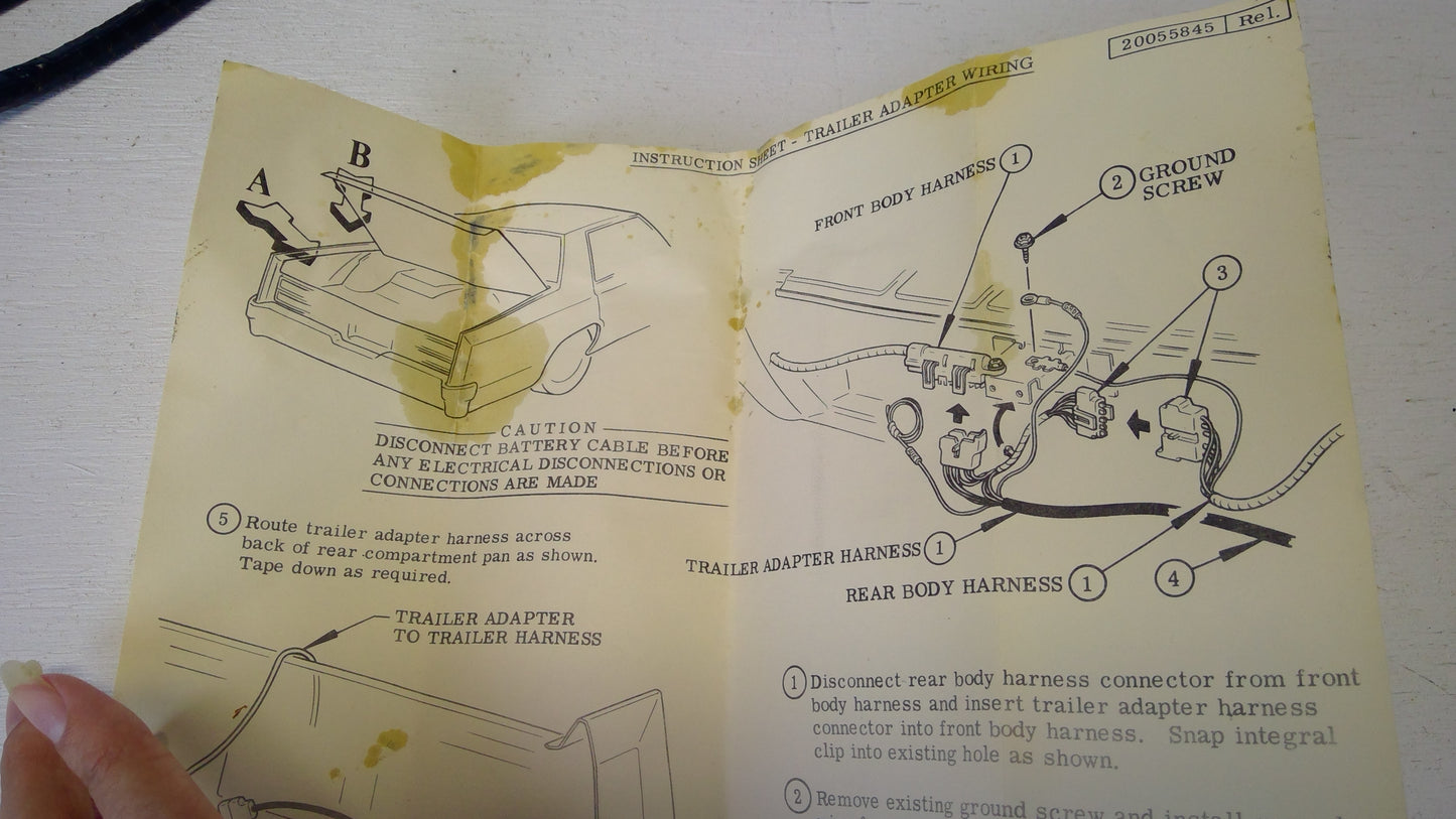 GM Trailer Harness Wiring Unopened*
