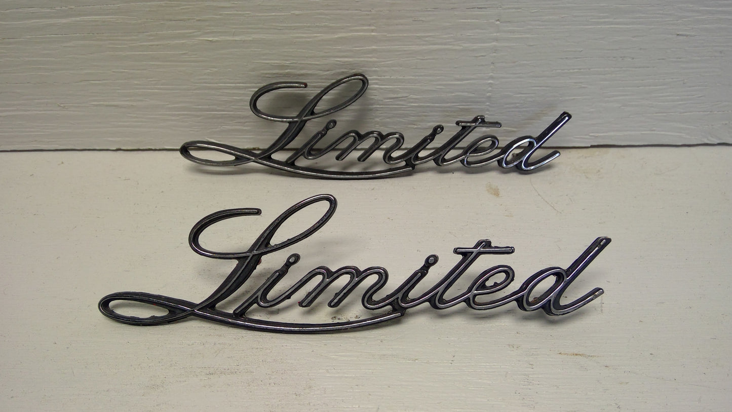 1969 Buick "Limited" Emblems
